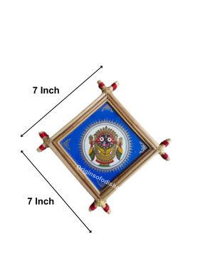 Lord Jagannath Tusser Pattachitra Frame