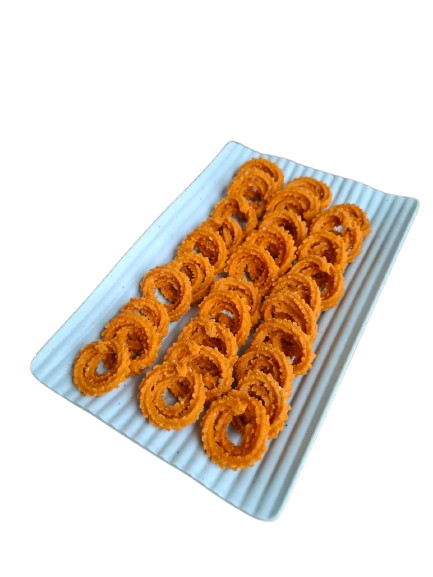 Special Rasuna(Garlic) Muduki : 130 Grams (Approx 35 Pcs)