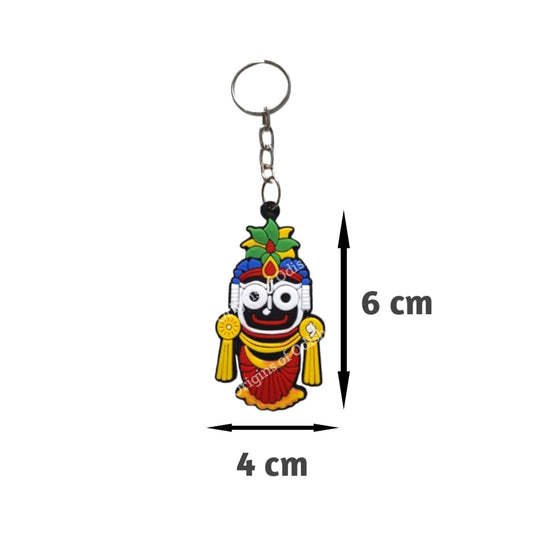Rubber Key Ring - Lord Jagannath