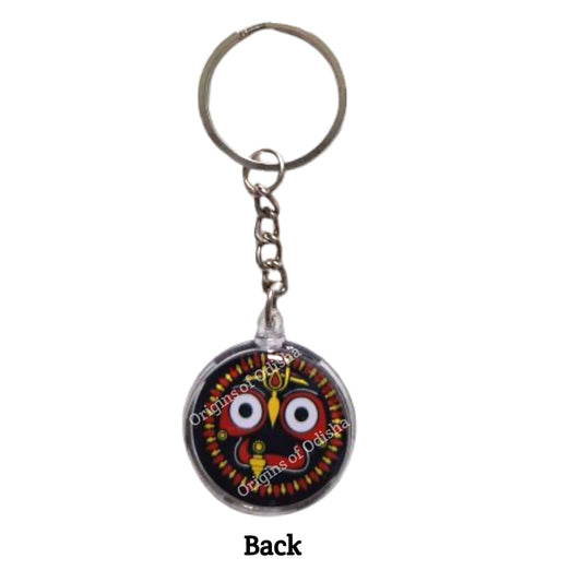 Glass Key Ring - Lord Jagannath