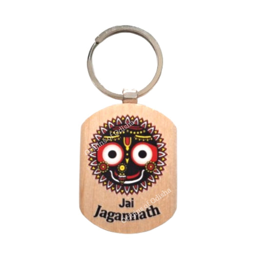 Wooden Key Ring - Jai Jagannath