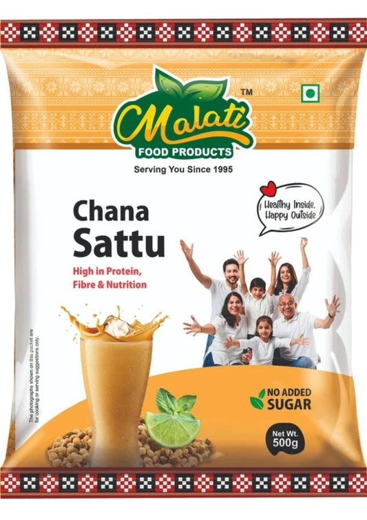 Special Chana Sattu (Chatua) - Malati Food Products - 500 Grams